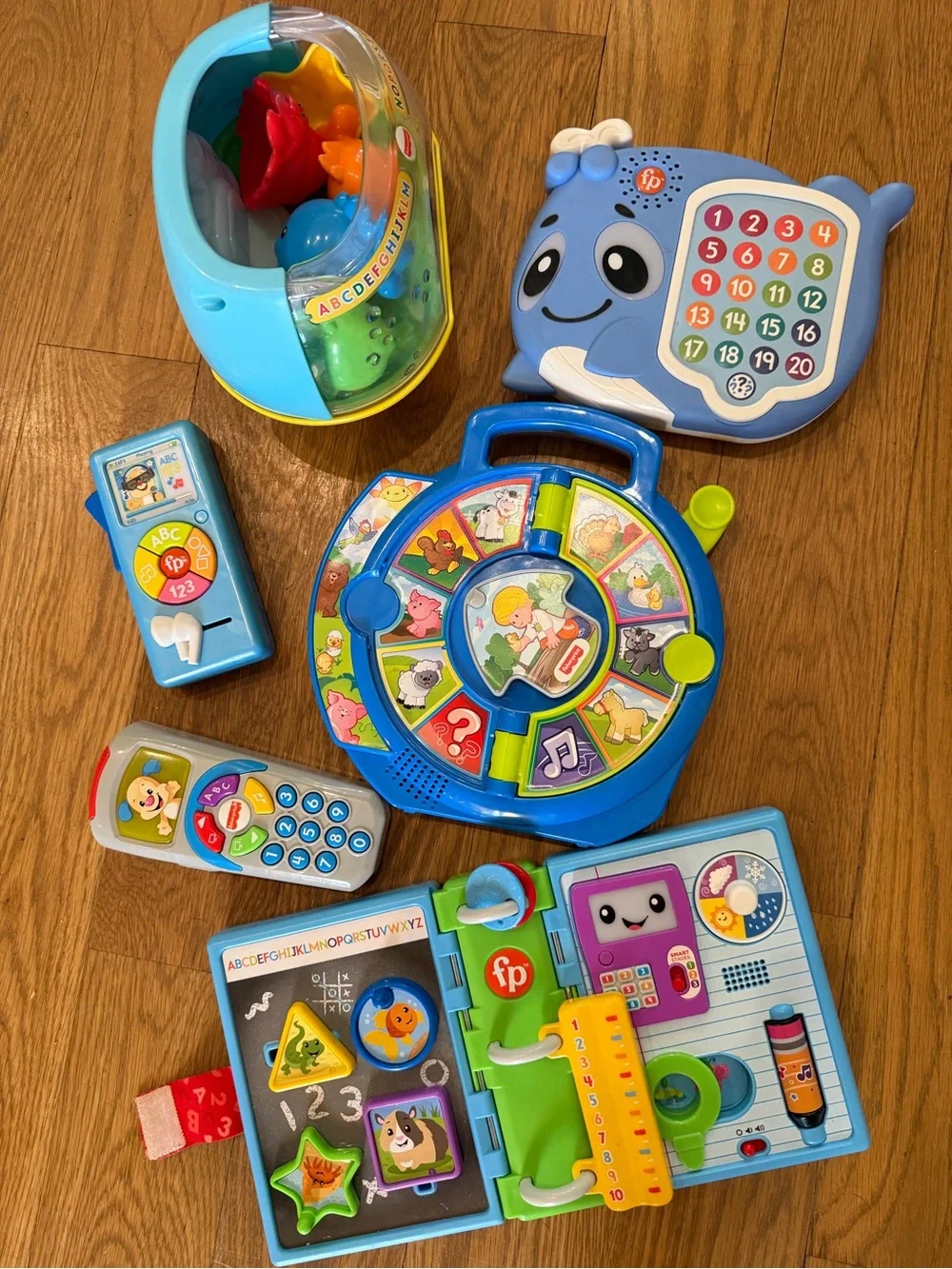 EUC Fisher-Price Early Learning Activity Toy Bundle